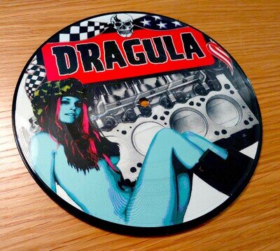 Rob Zombie Dragula Double Sided Picture Disc Vinyl 7" White Hillbilly Deluxe