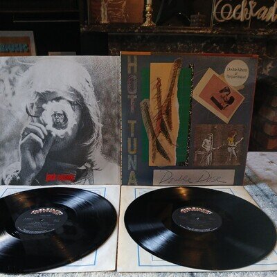 Hot Tuna - Double Dose - 2LP 1978 Grunt, EX/EX. Play tested plays excellent.