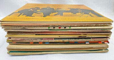 34 Vinyl LPs 1930s & 40s bands, Fitzgerald, Dorsey, Bowlly, Kunz, Crosby, cont.