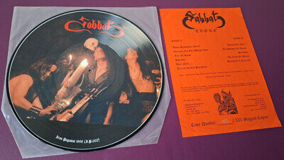 SABBAT limited 333 Picture Vinyl LP Evoke (1999 Iron Pegasus Records Germany)