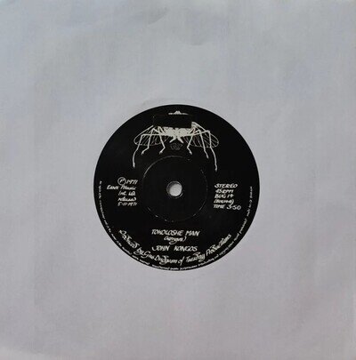 John Kongos-Tokoloshe Man Vinyl 7" Single.1971 Fly BUG 14.