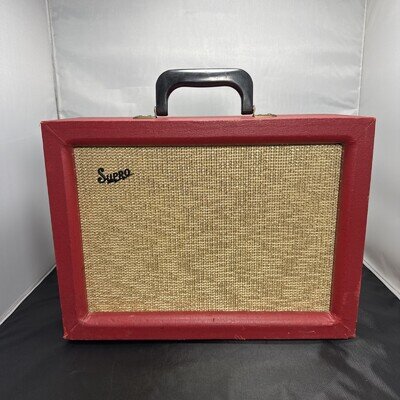 Supro Bantam Vintage Tube Amplifier Red/Black