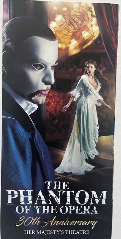 PHANTOM OF THE OPERA WEST END THEATRE MUSICAL 30TH ANNIVERSARY