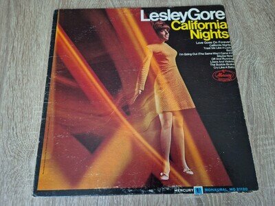 LESLEY GORE " CALIFORNIA NIGHTS" 12" VINYL RECORD
