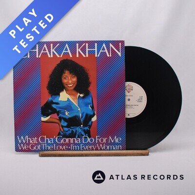 Chaka Khan What Cha' Gonna Do For Me 12" Single Vinyl Record LV 48 - EX/VG+