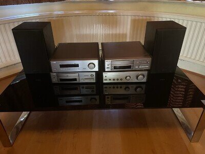 Sony La Scala Vintage Hi-Fi System with Speakers and Remote