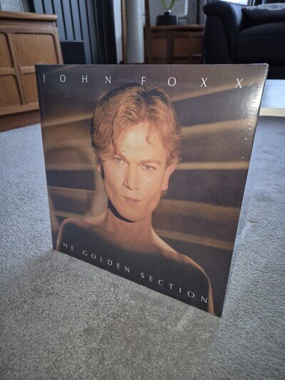 John Foxx The Golden Section Clear Vinyl 40th Anniversary 12" Album FREE UK P&P