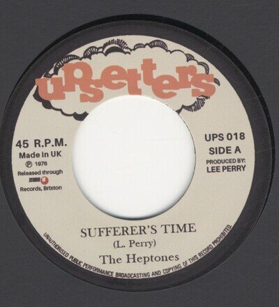 The Heptones – Sufferer's Time Ltd 7" LEE PERRY UPSETTERES