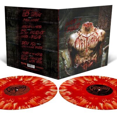 Obituary Inked in Blood 2LP Pool of Blood Red Splatter Vinyl NEW SEALED