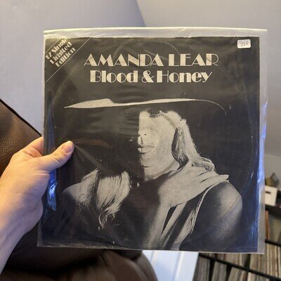Amanda Lear Blood and Honey 12 Inch Vinyl Record