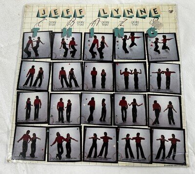 New/Sealed JEFF LYNNE doin' that crazy thing 12" Vinyl Single RARE!