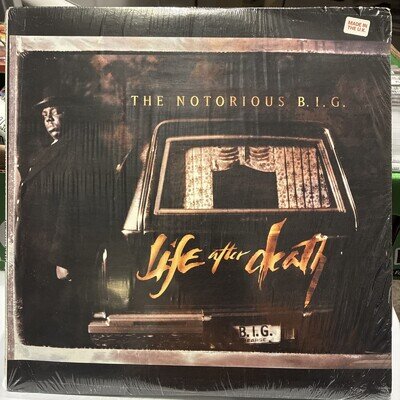 The Notorious B.I.G. ‎Life After Death (1997) 1st Ed. 3LP Vinyl