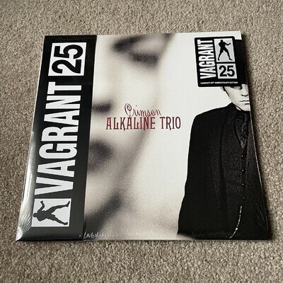 Alkaline Trio – Crimson Vinyl Record SEALED 2x10" LP Opaque RED 2023