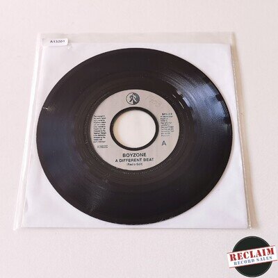 boyzone - a different beat 7" vinyl record VG+