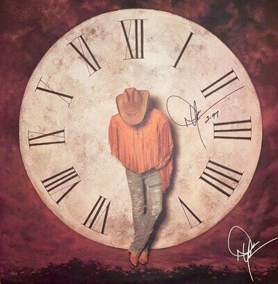 Hand Signed Dwight Yoakam THIS TIME Album Cover Art Print Official Autographed