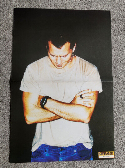 Pearl Jam / Eddie Vedder - Classic Kerrang Poster - Vintage & Rare!