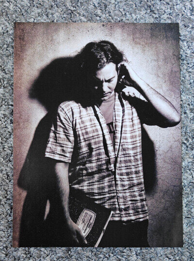 Eddie Vedder / Pearl Jam - Magazine Picture / Mini-Poster - Rare/Vintage!