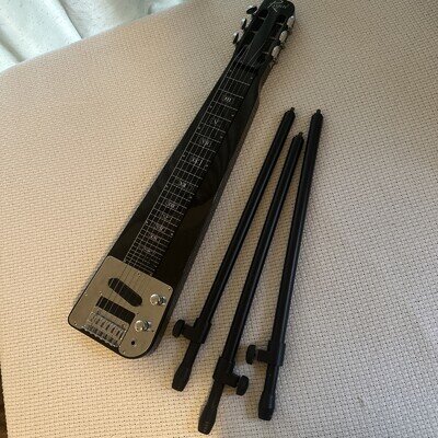 Rogue Lap Steel Guitar w/Stands And Case Pearlescent Black
