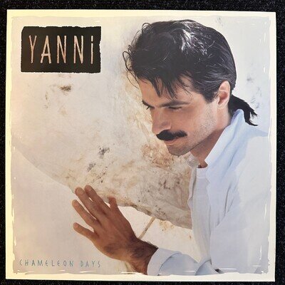 Yanni Chameleon Days Quiex Vinyl LP 1988 Private Music Electronic New Age