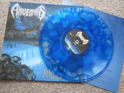 AMORPHIS -TALES FROM THE THOUSAND LAKES- RARE LTD EDITION PRESS LP VINYL BLUE