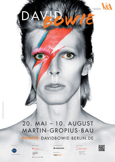 David Bowie concert poster print A4 Size
