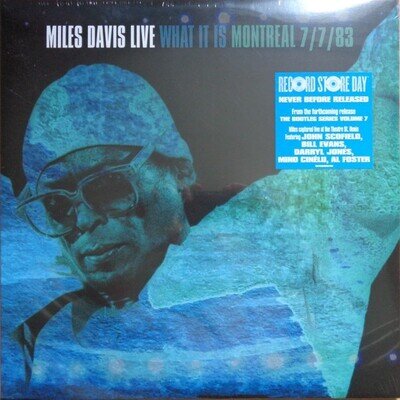 Miles Davis Live What Is It Montreal New & Sealed Double Vinyl LP
