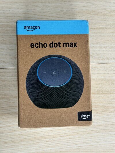 Amazon Echo Dot Max (newest gen) Bluetooth speaker Graphite - New & Boxed
