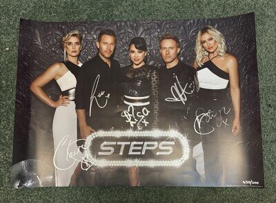 Steps - 2018 VIP Poster Signed Autographed