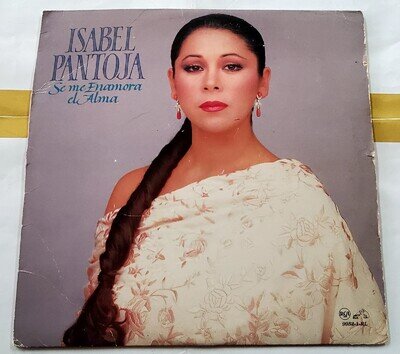 ISABEL PANTOJA - "SE ME ENAMORA EL ALMA" - VINYL LP - (Read Description)