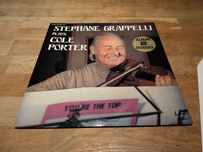 Stéphane Grappelli - Stephane Grappelli Plays Cole Porter 2LP Gatefold EX+