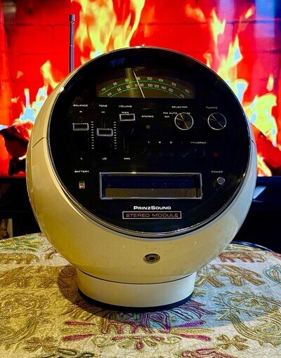 Vintage 1970s PRINZSOUND WELTRON 8 Track Tape Space Ball 2001 Fully Serviced EX!