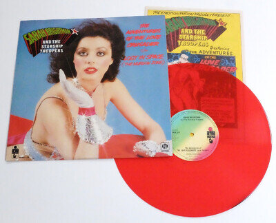 SARAH BRIGHTMAN Adventures Of The Love Crusader 12" Inch Red Vinyl Rare Comic
