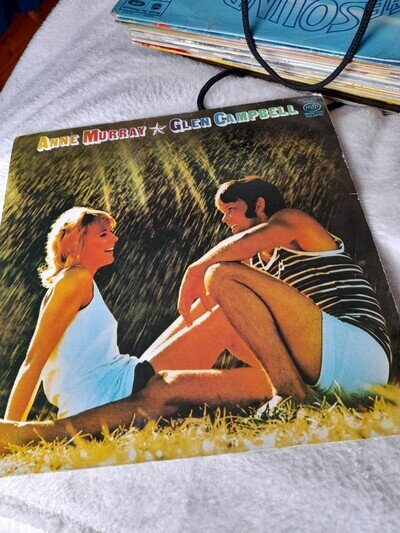 ANNE MURRAY/GLEN CAMPBELL "ANNE MURRAY & GLEN CAMPBELL" USA VINYL LP 1971