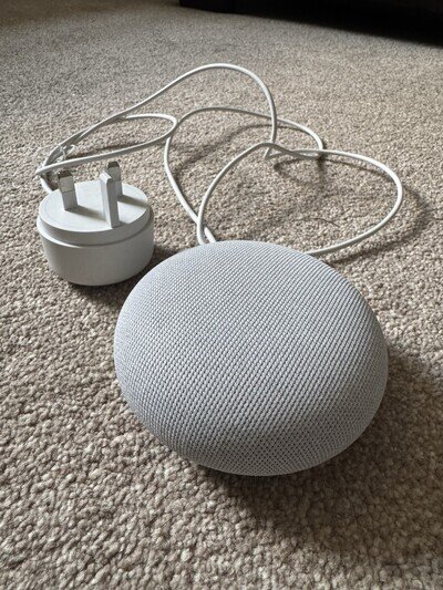 🔥Google Nest Mini 2nd Generation Smart Speaker Chalk🔥