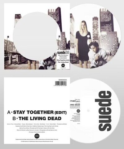 Suede Stay Together 7" Vinyl recird limited Picture Disc RSD 2024 on Demon