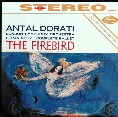 SR 90226 Stravinsky The Firebird Antal Dorati Mercury 180g Speakers Corner NM
