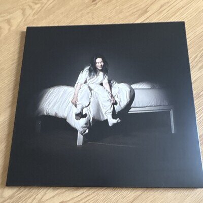 Billie Eilish When We All Fall Asleep 12" yellow Coloured Vinyl LP 2019