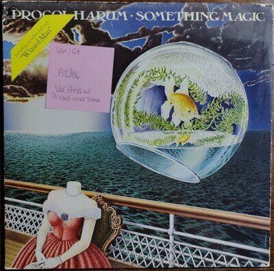 Procol Harum Something Magic Vinyl Record VG+/G+ CHR1130 1977