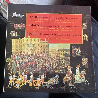1969~Salieri, Cimarosa, Corrette~Concertos~Vinyl LP Album