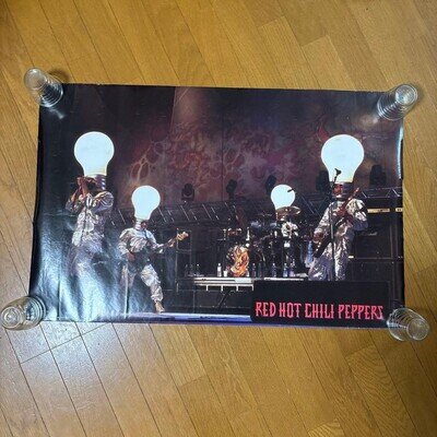 Red Hot Chili Peppers / Funky 1995 Original Official Promo Poster 22x34in