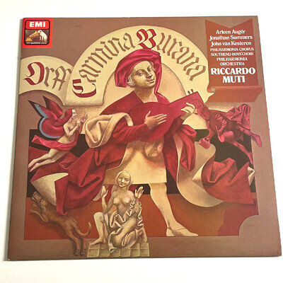 Orff/Muti – Carmina Burana LP Vinyl Record – ASD 3900 EX/EX