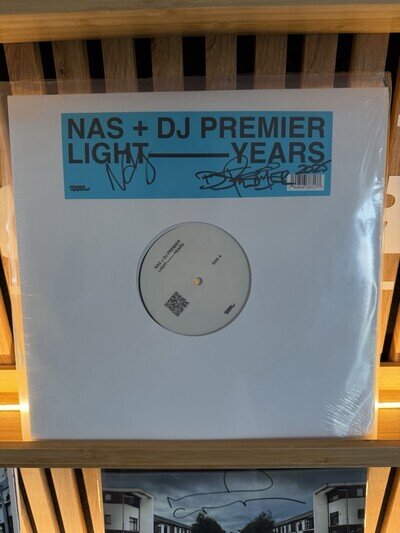 Nas DJ Premier LP Light Years Vinyl AUTOGRAPHED day One Edition SEALED IN HAND