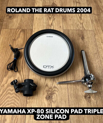 ✅🐀YAMAHA XP80✅ TCS SILICON✅8 INCH✅3-ZONE PAD✅SEE LISTING FOR DETAILS✅🐀RTRD™️