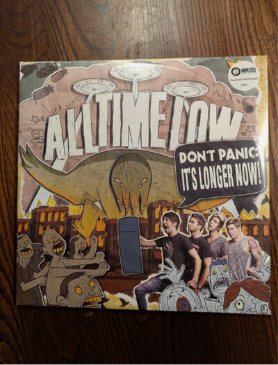 All Time Low - Don't Panic: It's Longer Now! - 12" Double Vinyl Record Album LP
