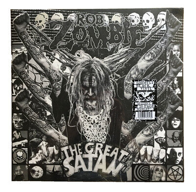 Rob Zombie – The Great Satan Vinyl LP Album Ghostly Black