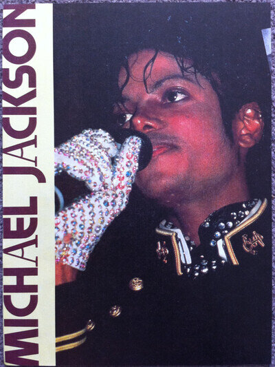 MICHAEL JACKSON - 1984 Full page UK Magazine poster