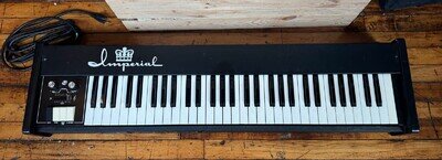 Vintage 61 Key Analog Combo Keyboard Gary Hurst Design Imperial Tested Works