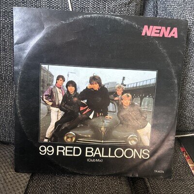 Nena 99 Red Balloons Vinyl Record 12”