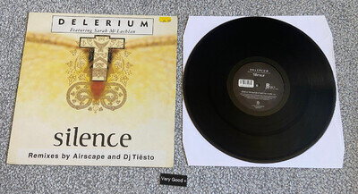 Delerium Featuring Sarah McLachlan – Silence - 12" Vinyl - Very Good+ Condition