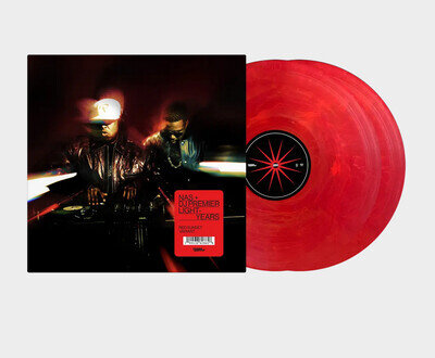 Nas & DJ Premier - Light Years - RED STARDUST Vinyl LP, Brand New & Sealed!